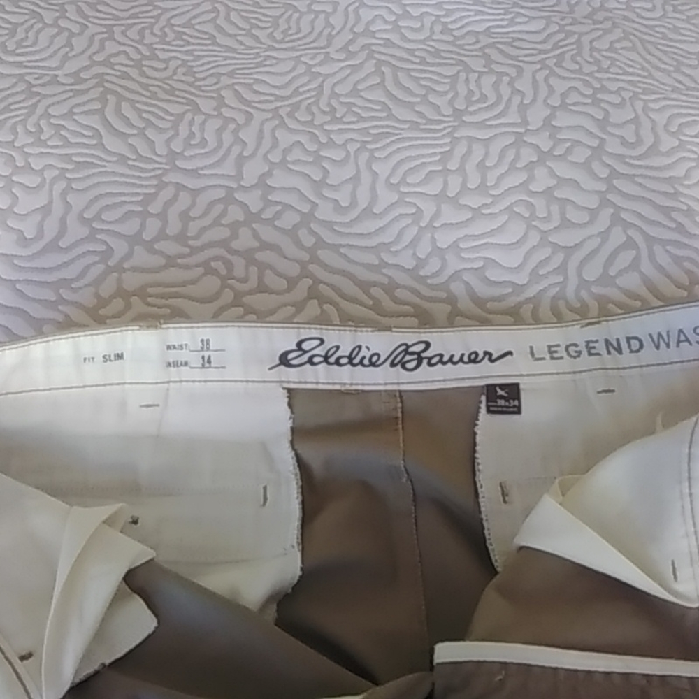Eddie Bauer Slim fit khakis 38 X 34